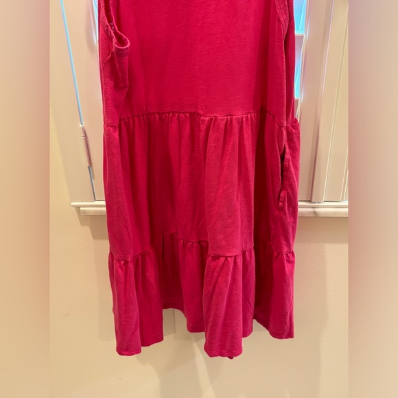 Gap Women’s Lightweight Tiered Layered Sleeveless Summer Dress in Pink Size Med - Picture 13 of 13